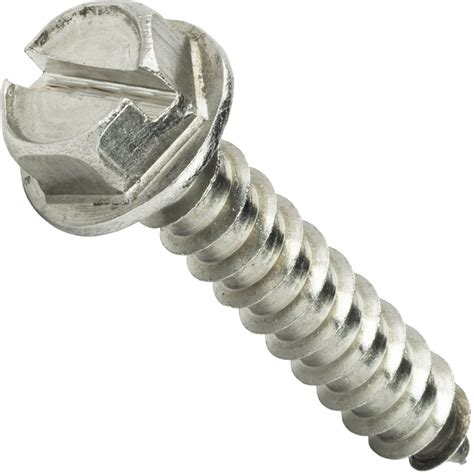 10 threads per inch 1 4x1inch sheet metal screws|self tapping sheet screws.